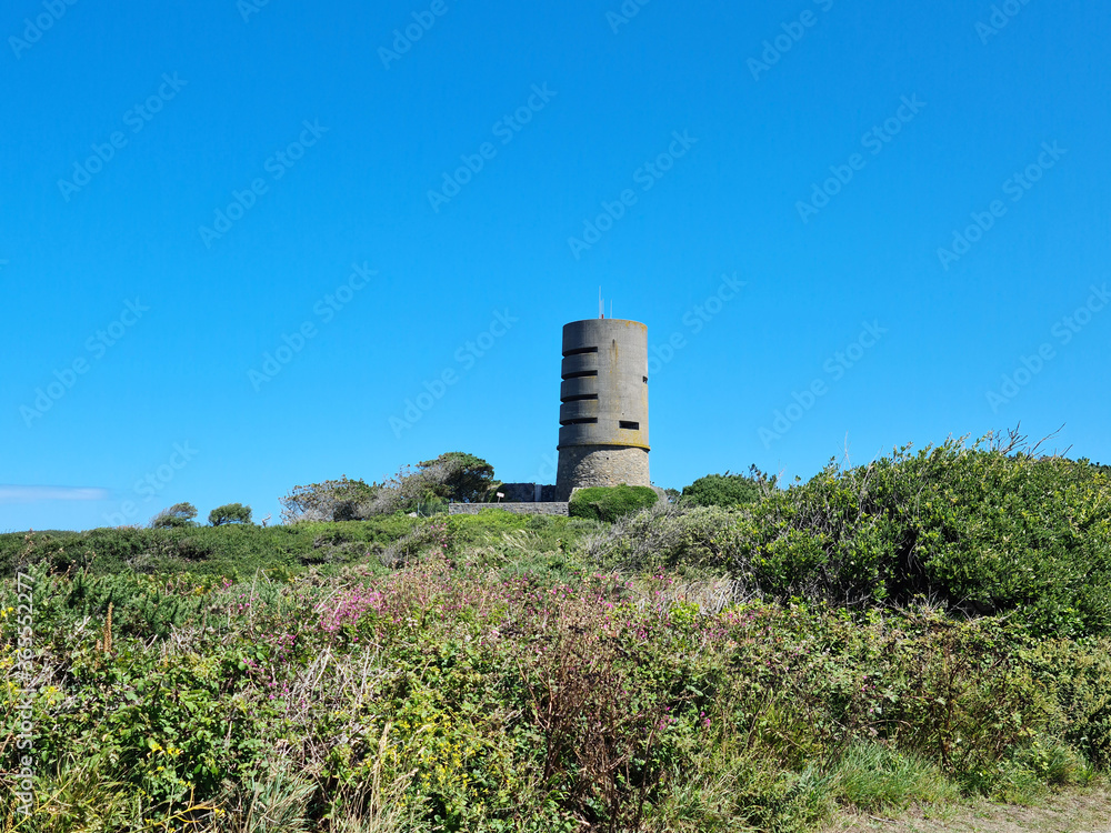 Fort Saumarez, L'Erée Headland, Loophole Tower, Guernsey Channel Islands