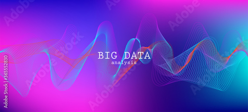 Falling Particles Distressed Purple Vector. Punk Geometric Background. 3D 