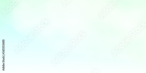 Light Green vector background with clouds. Illustration in abstract style with gradient clouds. Pattern for your commercials.