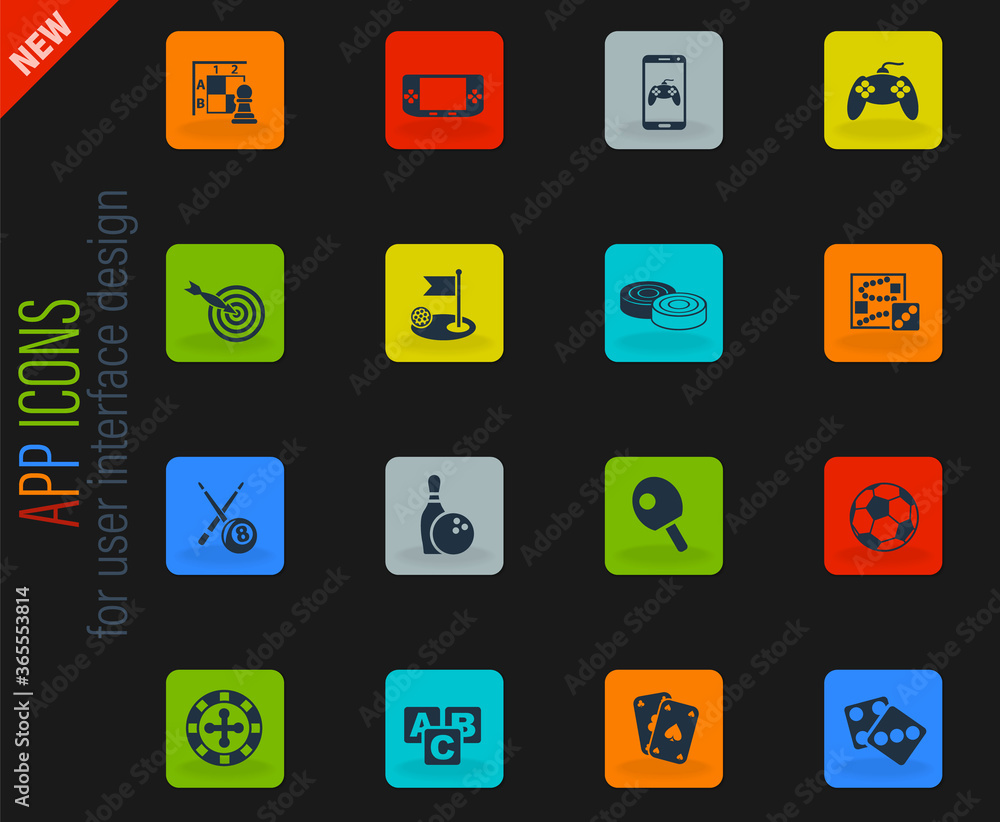 games icon set games icon set