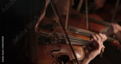 Stock video footage Symphony Orchestra 