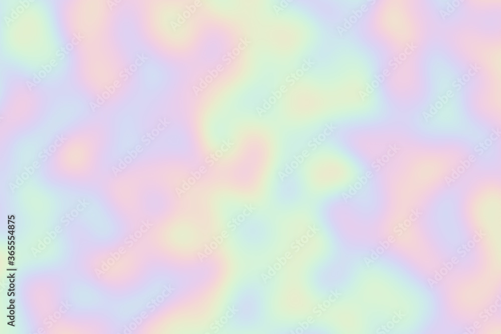 Holographic texture. Trendy gradient background 
