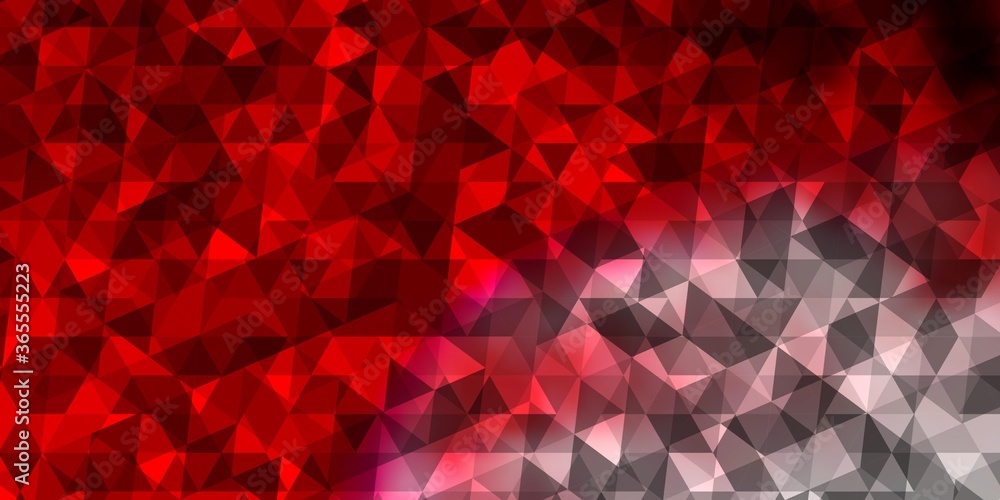 Light Red vector background with polygonal style. Light Red vector background with polygonal style.