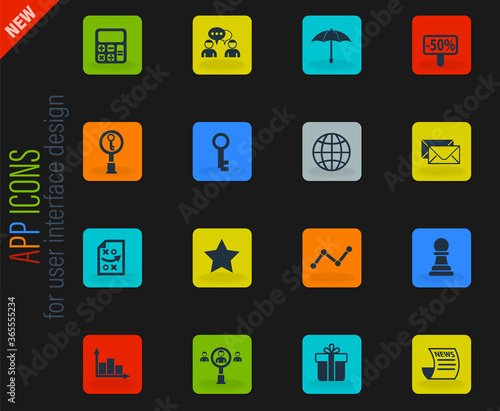 marketing icon set Free Download marketing icon set - GFXLoad
