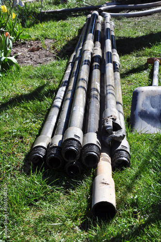 Pipes for drilling rigs, auxiliary equipment for drilling water wells.