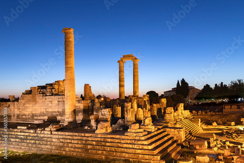 Apollon Temple in Didyma Turkey photo