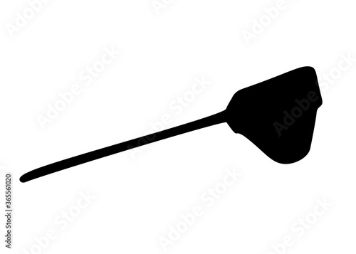 Fishing net for fishing. Vector image.