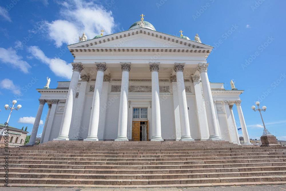 Fototapeta premium Helsinki, Uusimaa, Finland. 2020, Cathedral of St. Nicholas