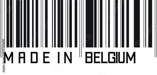 barcode made in belgium