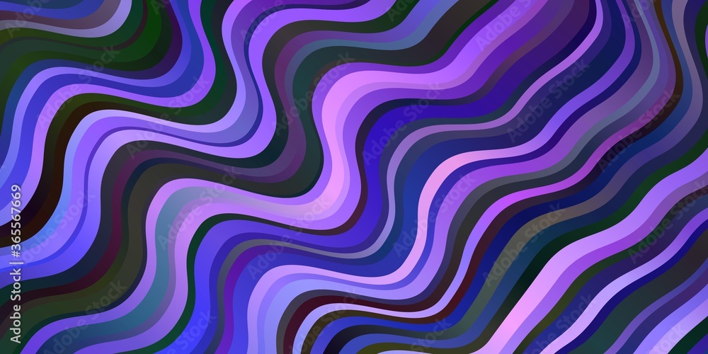 Dark Purple vector texture with curves. Dark Purple vector texture with curves.