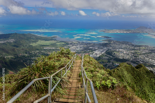 haiku stairs hawaii photo