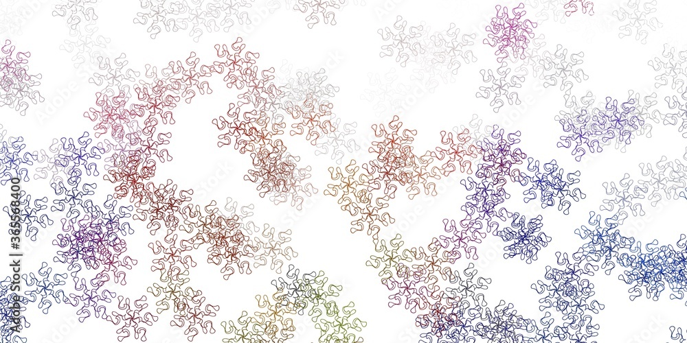 Light pink, yellow vector natural layout with flowers. Light pink, yellow vector natural layout with flowers.