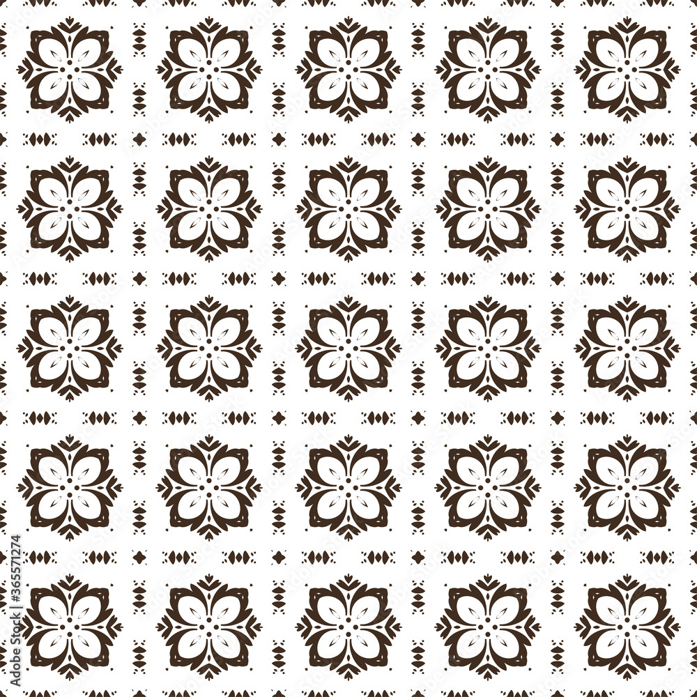 Seamless vector pattern. Background pattern in geometric ornamental style. Seamless vector pattern. Background pattern in geometric ornamental style.