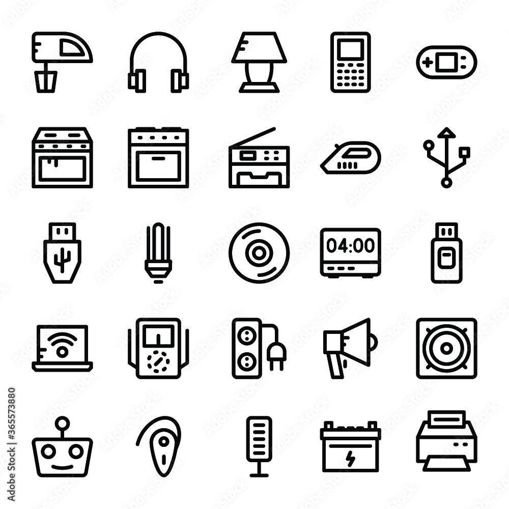 Electronics Vector Icons 4 Electronics Vector Icons 4