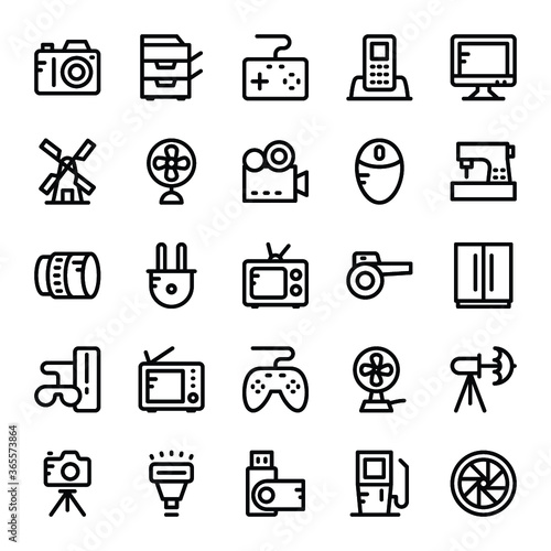 Electronics Vector Icons 2