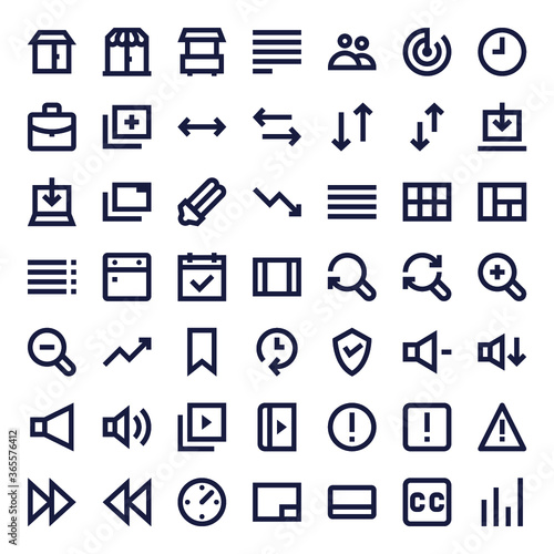 Line Essential Icons 70