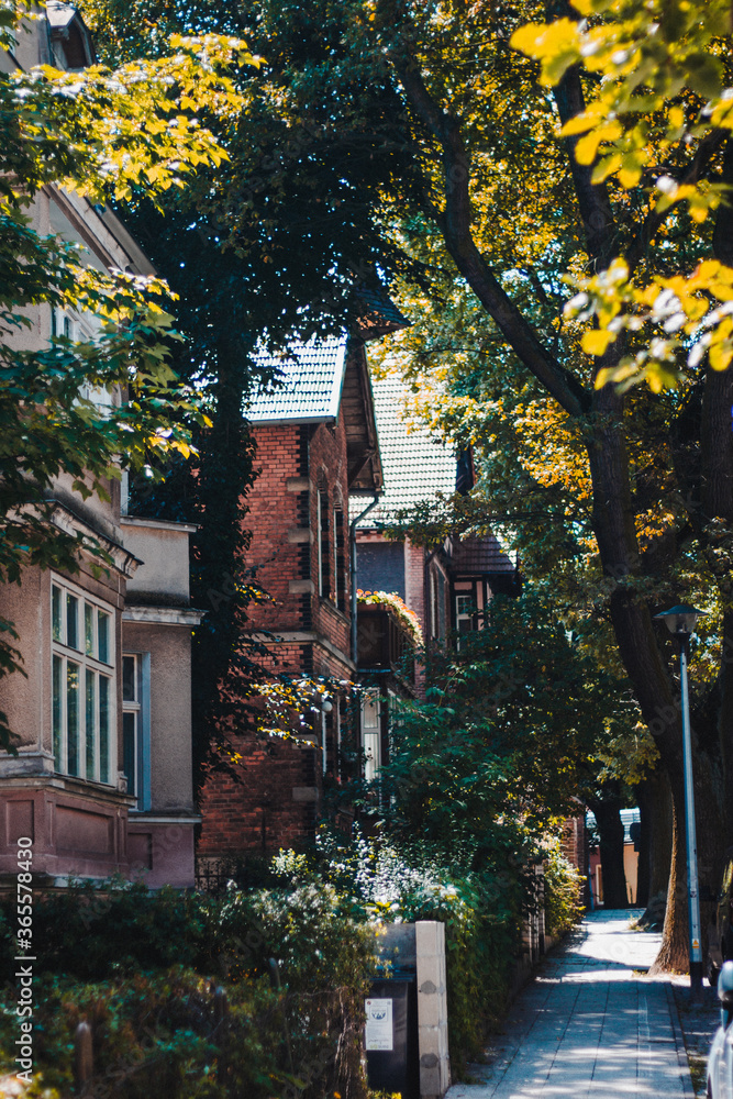 old houses in gdansk