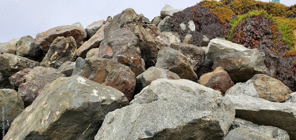 Rocks by the beach