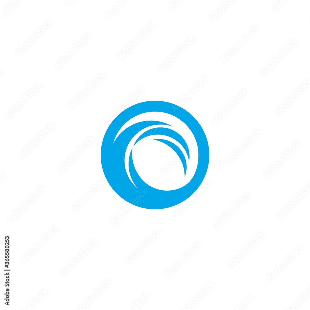 Water Wave Logo Template. vector Icon illustration Water Wave Logo Template. vector Icon illustration