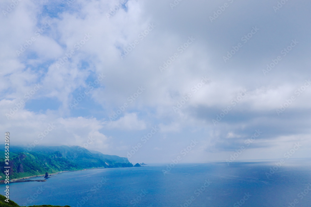 神威岬の美しい風景 神威岬の美しい風景