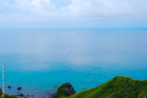 神威岬の美しい風景