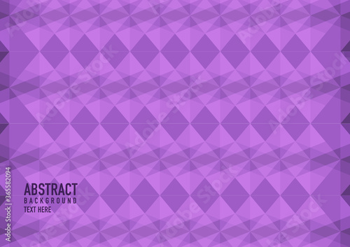 Polygon abstract on a purple background. Light purple vector shining triangular pattern. An elegant bright illustration. The triangular pattern for your business design.