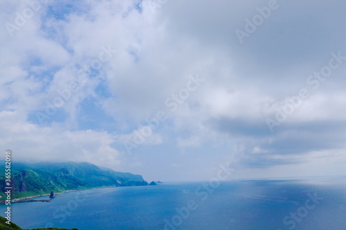 神威岬の美しい風景