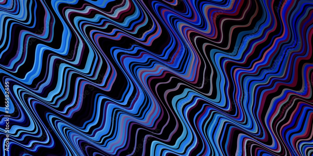 Dark Pink, Blue vector texture with wry lines. Abstract illustration with bandy gradient lines. Template for cellphones. Dark Pink, Blue vector texture with wry lines. Abstract illustration with bandy gradient lines. Template for cellphones.