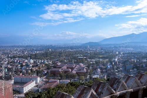 Kathmandu area as seen from Swayambhunath Stupa  Kathmandu  Nepal