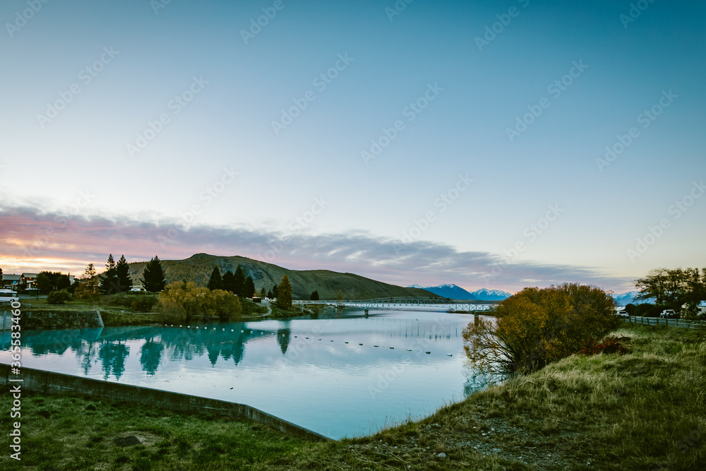 Obraz premium ニュージーランド テカポ湖
