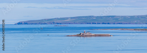 Foto Panoramic View of Fenit Lighthouse and Kerry Head on The Wild Atlantic Way in Co