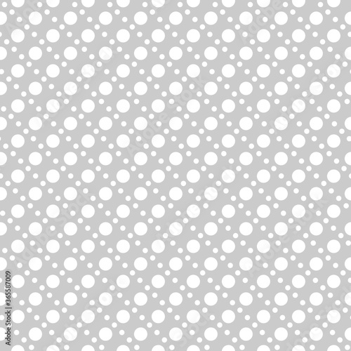Two sized polkadots seamless repeat pattern background