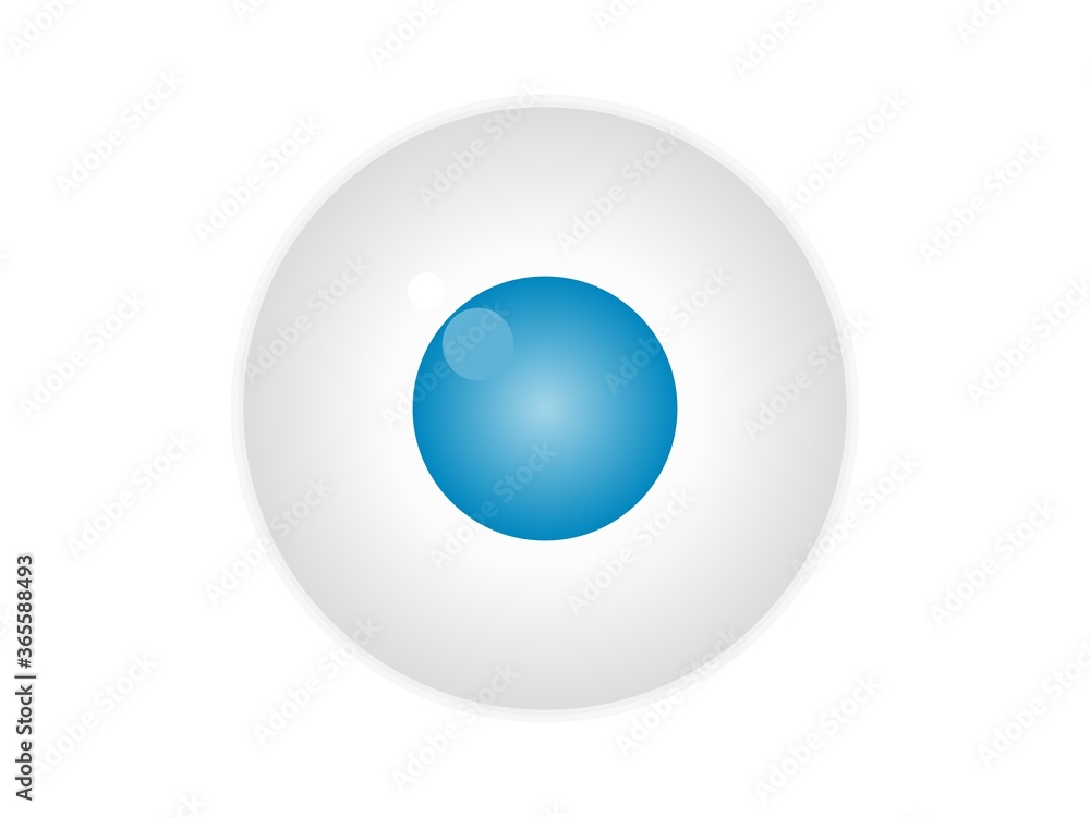 isolated eye ball blue retina element for decoration halloween or healthcare card, wallpaper, texture, backdrop, banner, label, or other. vector design gradient 3D style isolated eye ball blue retina element for decoration halloween or healthcare card, wallpaper, texture, backdrop, banner, label, or other. vector design gradient 3D style