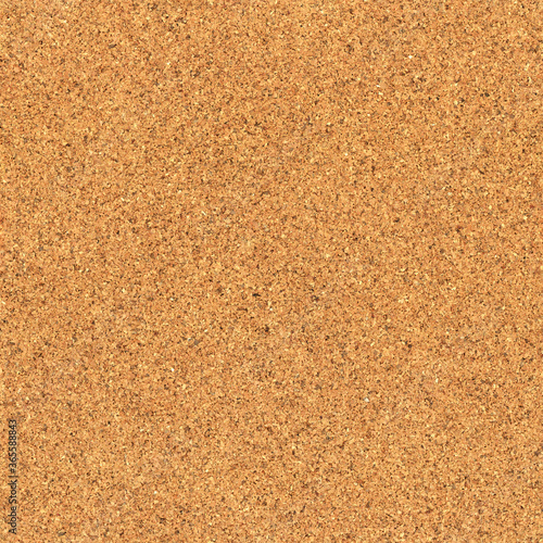 Empty blank cork board or bulletin board. Showing close up of corkboard texture. Seamless tiled texture.