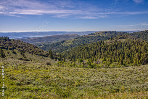Bear Lake Overlook in Wasatch-Cache National Forest