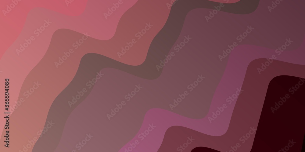Light Pink vector layout with circular arc. Brand new colorful illustration with bent lines. Smart design for your promotions. Light Pink vector layout with circular arc. Brand new colorful illustration with bent lines. Smart design for your promotions.