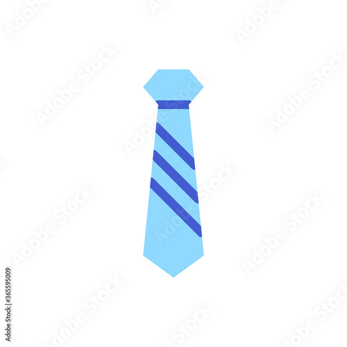 necktie icon vector illustration flat style. father's day icon set.