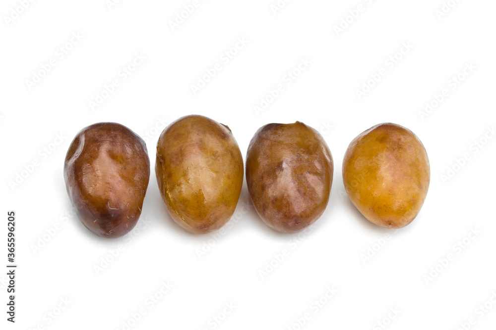 Phoenix dactylifera isolated on white background. Phoenix dactylifera isolated on white background.
