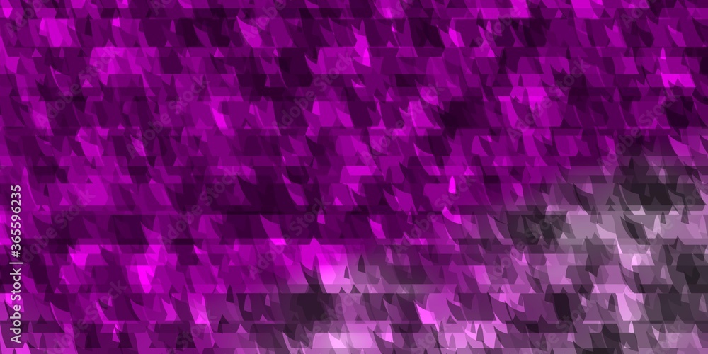 Light Purple, Pink vector pattern with lines, triangles. Light Purple, Pink vector pattern with lines, triangles.