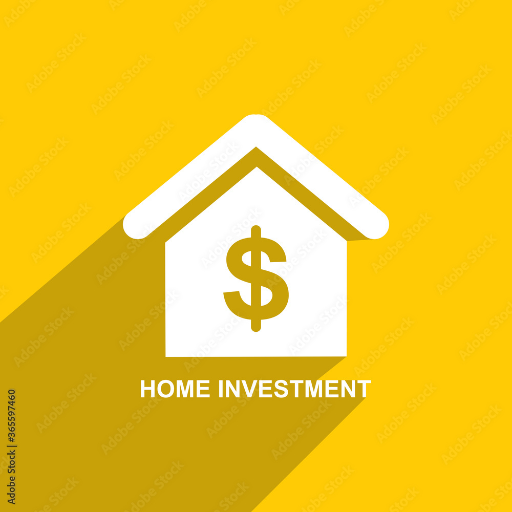 home investment icon, Business icon vector home investment icon, Business icon vector