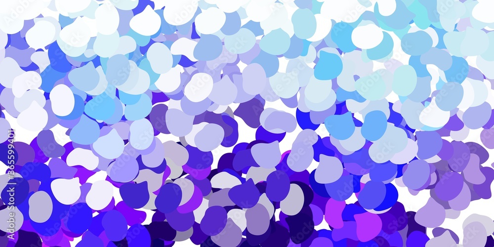 Light pink, blue vector backdrop with chaotic shapes. Light pink, blue vector backdrop with chaotic shapes.
