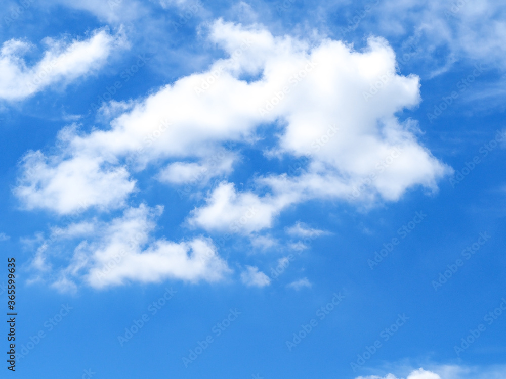 Blue sky with white clouds background nature. Blue sky with white clouds background nature.