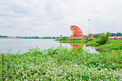THAILAND - May 29 : Phaya khan khak or khang khok yok rop is folk literature that is popular among the people in the northeastern and northern regions of Thailand on May 29, 2016