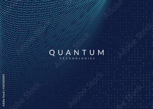 Digital technology abstract background. Artificial intelligence, deep learning and big data concept. 