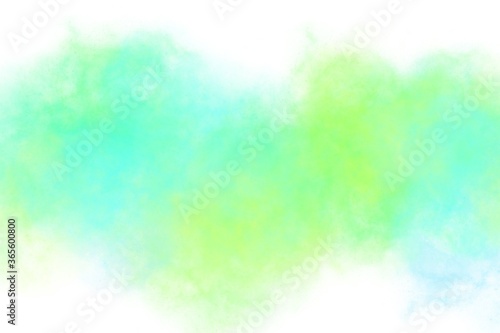 Watercolour background. Splashes and dots texture. with blurred borders, white background
