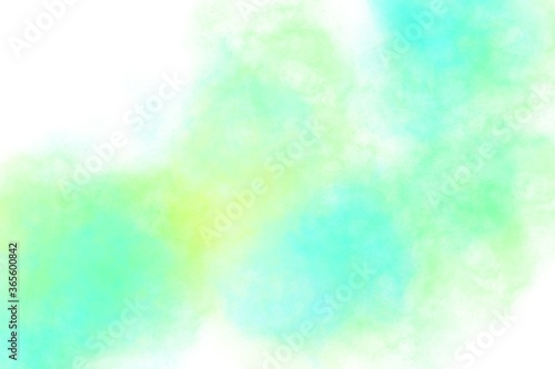 Watercolour background. Splashes and dots texture. with blurred borders, white background 