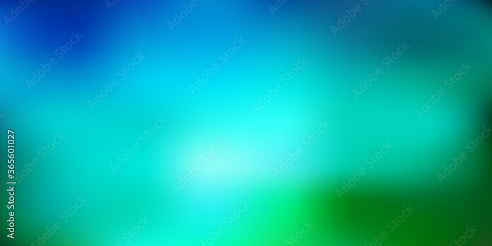 Light blue, green vector abstract blur background. Light blue, green vector abstract blur background.