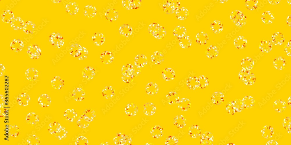 Light yellow vector backdrop with dots. Light yellow vector backdrop with dots.