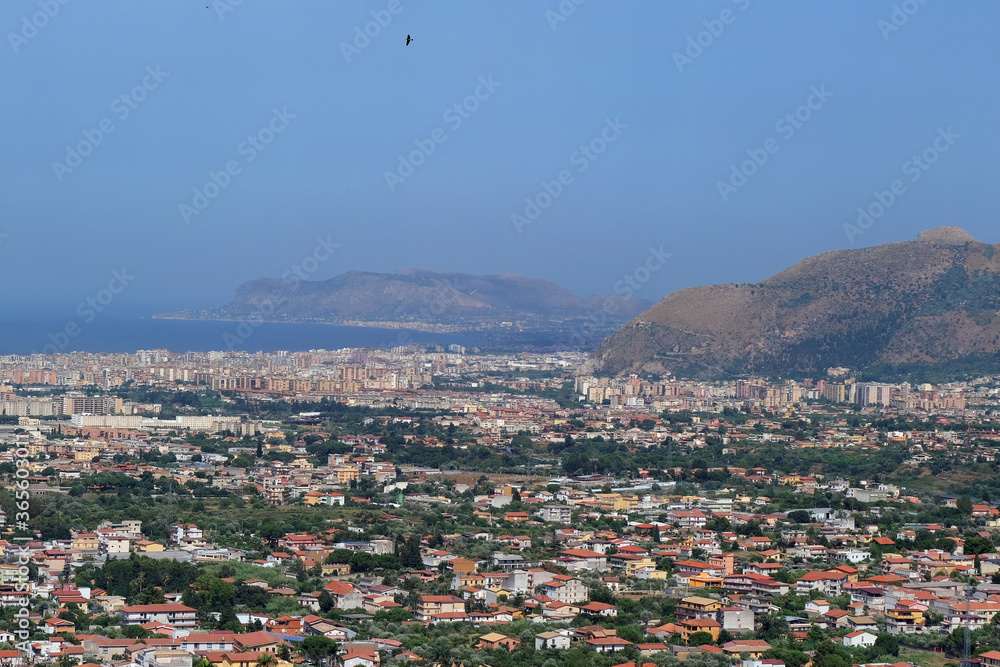View of Palermo from Monreale