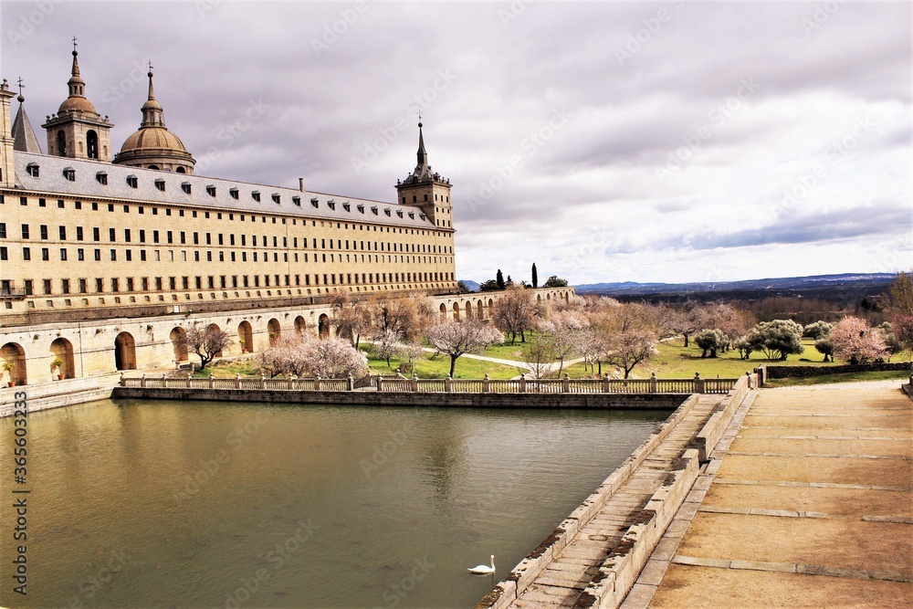 The Monastery of El Escorial in Madrid, Spain. photo